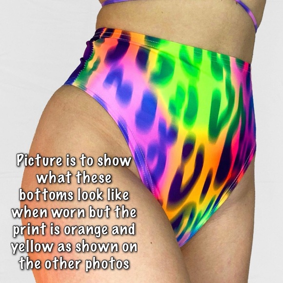 High Rise Rave Bottoms - Picture 3 of 8